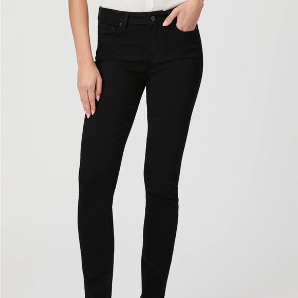 PAIGE Denim - Paige verdugo ultra skinny black jeans size 29”